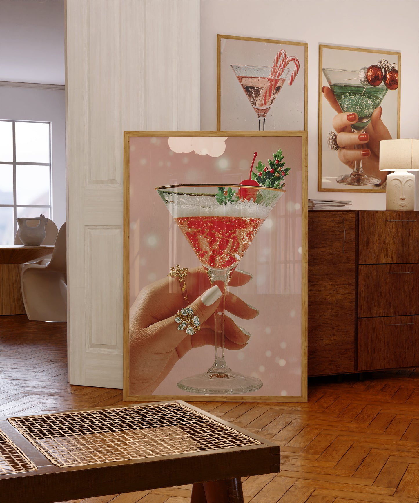 Festive Christmas Cocktail - Digital Print