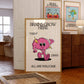 Brains Grow Here | Retro Character Classroom Art - Digital Print
