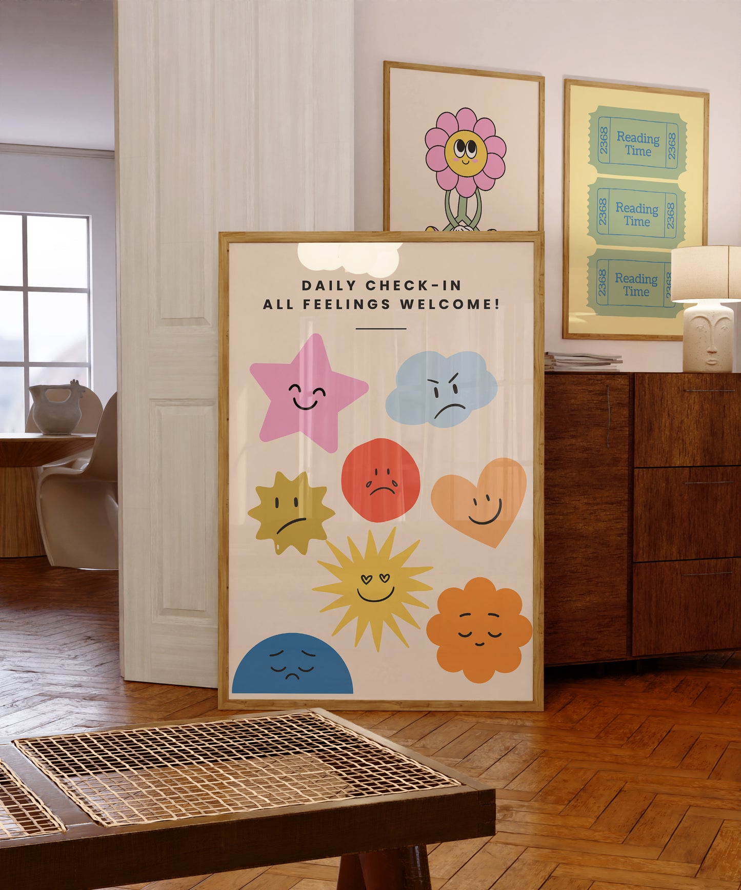 Colorful Positivity Classroom Art Set Of 10 - Digital Print