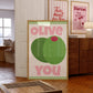 Cute Olive I Love You Print - Digital Print