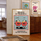 Brains In Training Retro Character Classroom Art - Digital Print