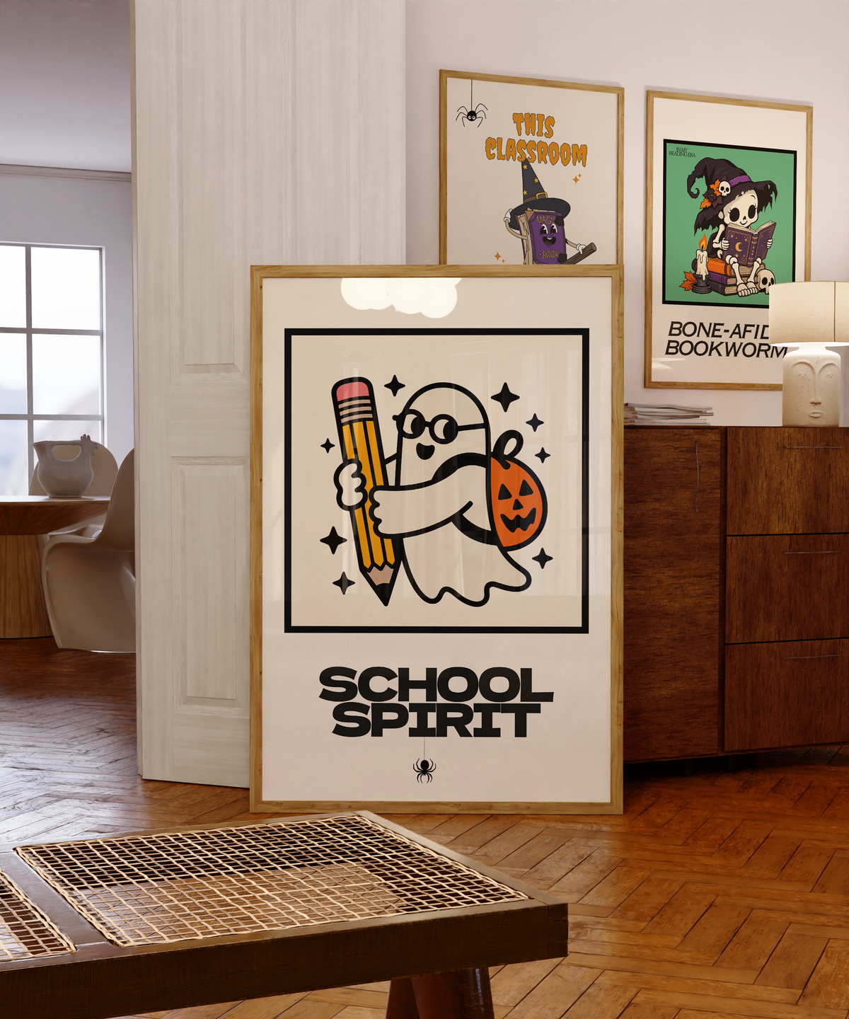 School Spirit | Halloween Classroom Print