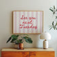 See You Next Tuesday Funny Horizontal Print - Digital Print
