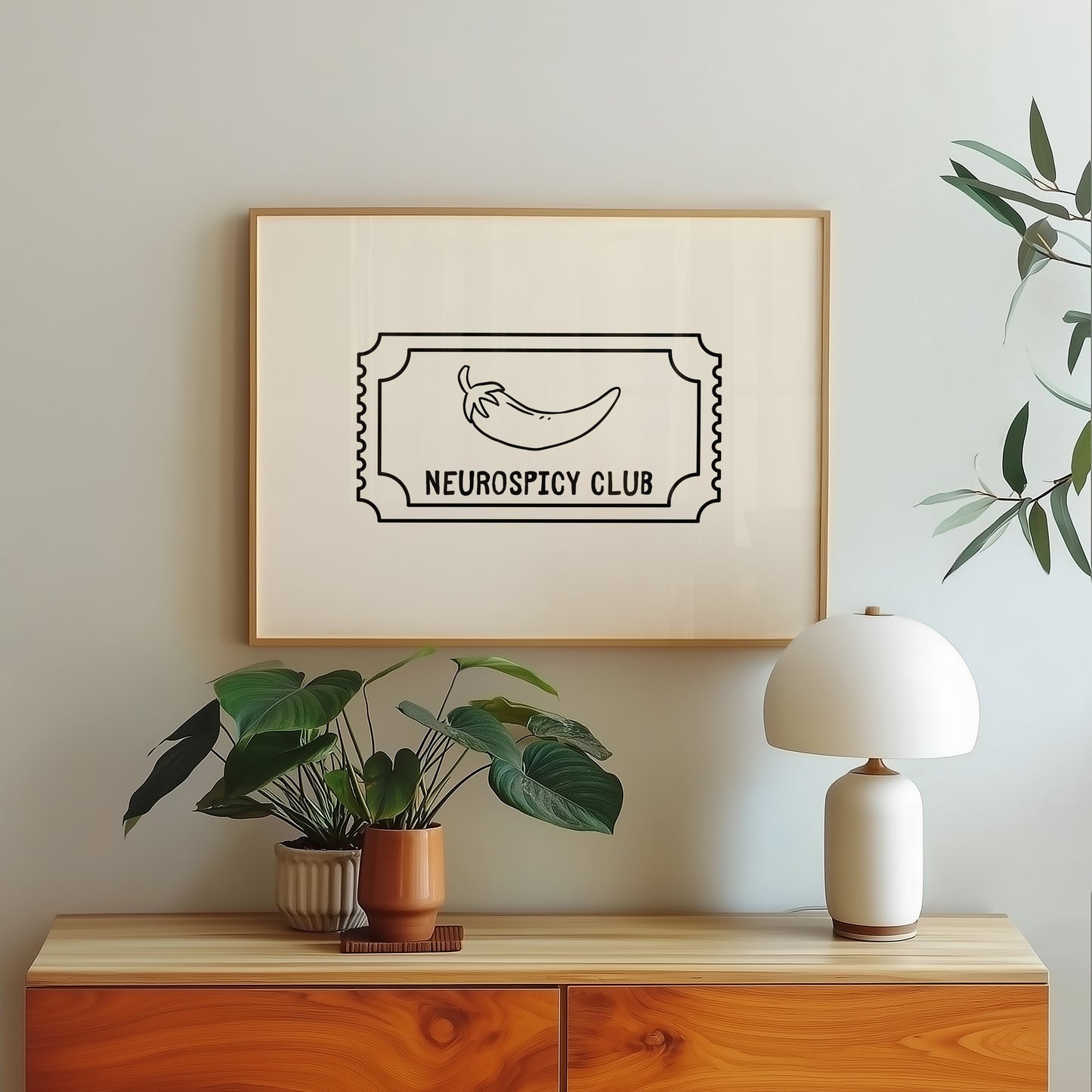 NeuroSpicy Ticket Print - Digital Print