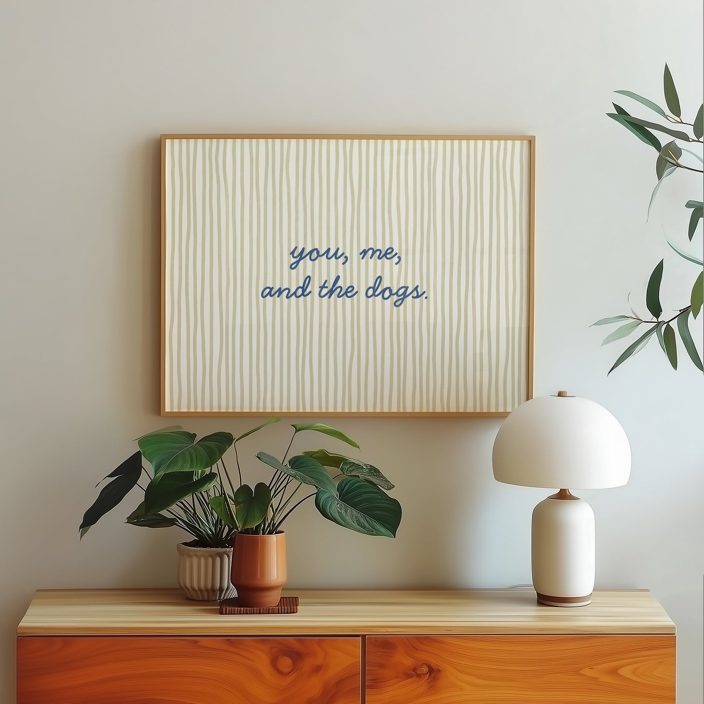 You Me And The Dogs Print - Digital Print ( Horizontal )