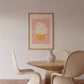 Cute Ice Cream Art Print - Digital Print