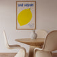 Sour Wisdom Lemon Print - Digital Print