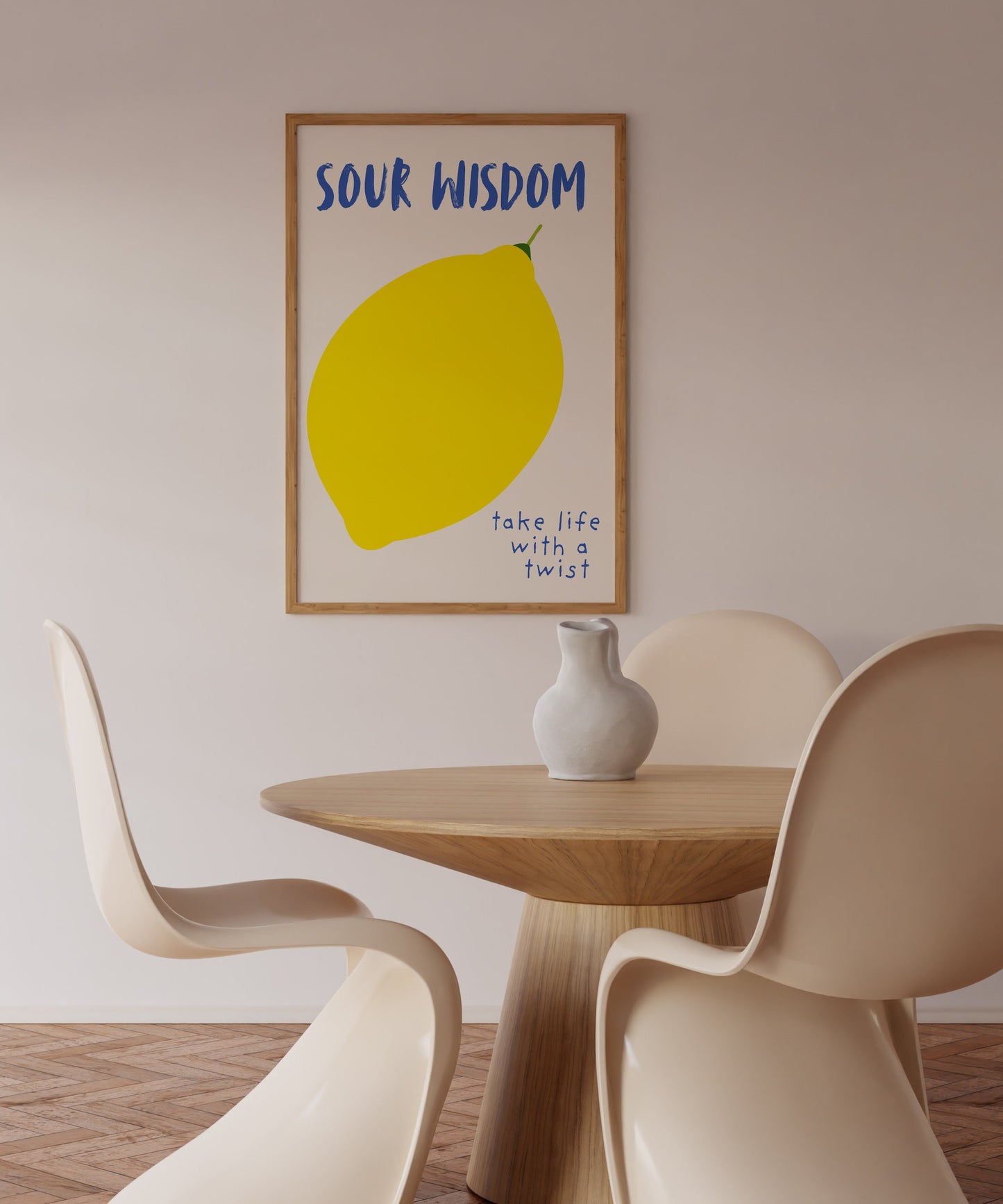 Sour Wisdom Lemon Print - Digital Print