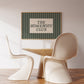 The Homebody Club Green Striped Print -  Digital Print