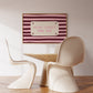 How Lucky Are We Striped Star Print - Digital Print