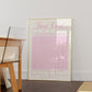 Retro Pink Blank Guest Check - Digital Print