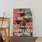 Retro Espresso Cocktail - Digital Print