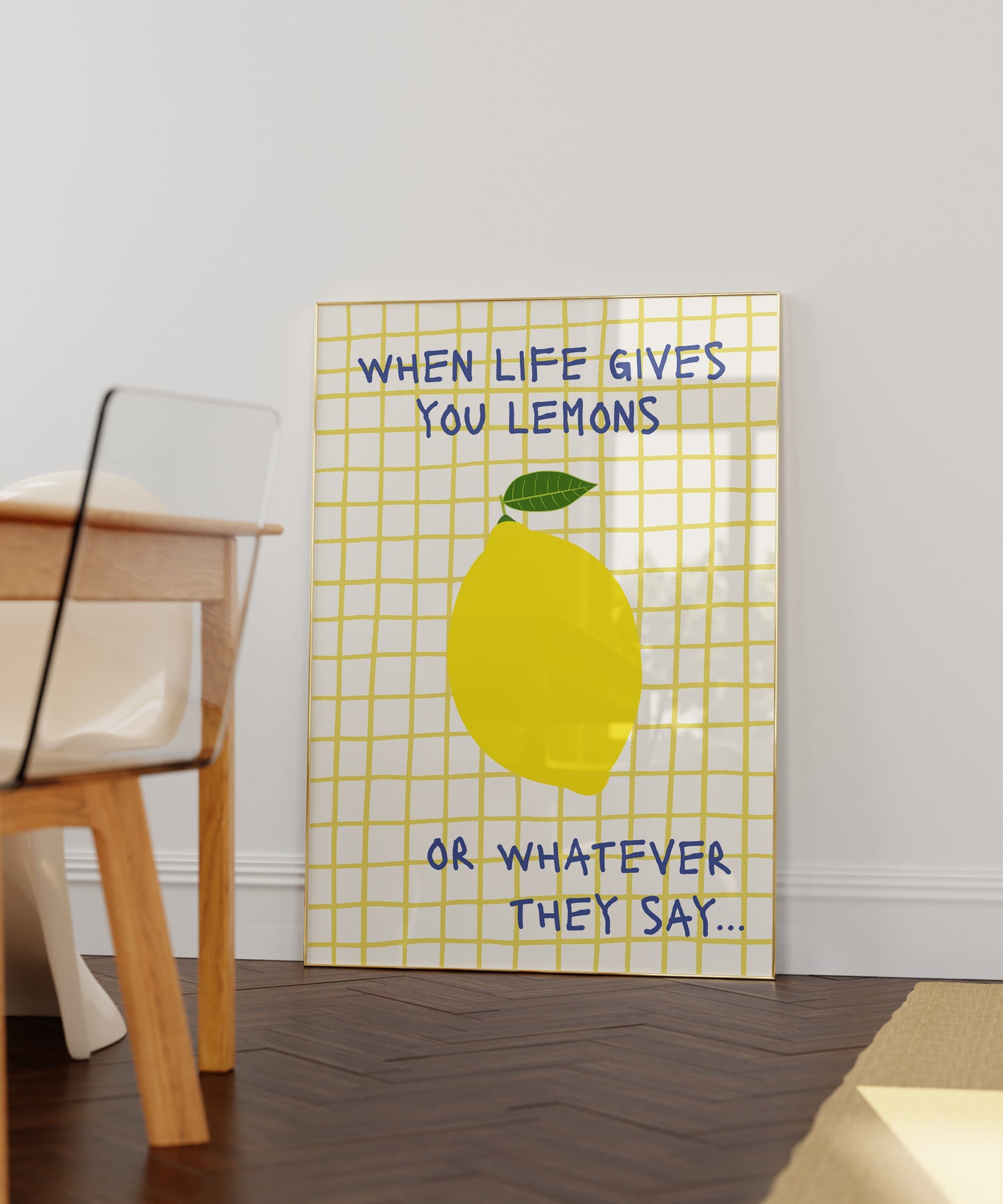 When Life Gives You Lemons Print -  Digital Print