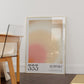 Angel Number Poster 333 Gradient Art - Digital Print