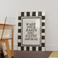 Wash Your Hands You Filthy Animal Bathroom Sign - Digital Print