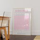 Pink Retro Blank Guest Check - Digital Print