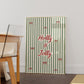 Holly & Jolly | Bow Striped Print