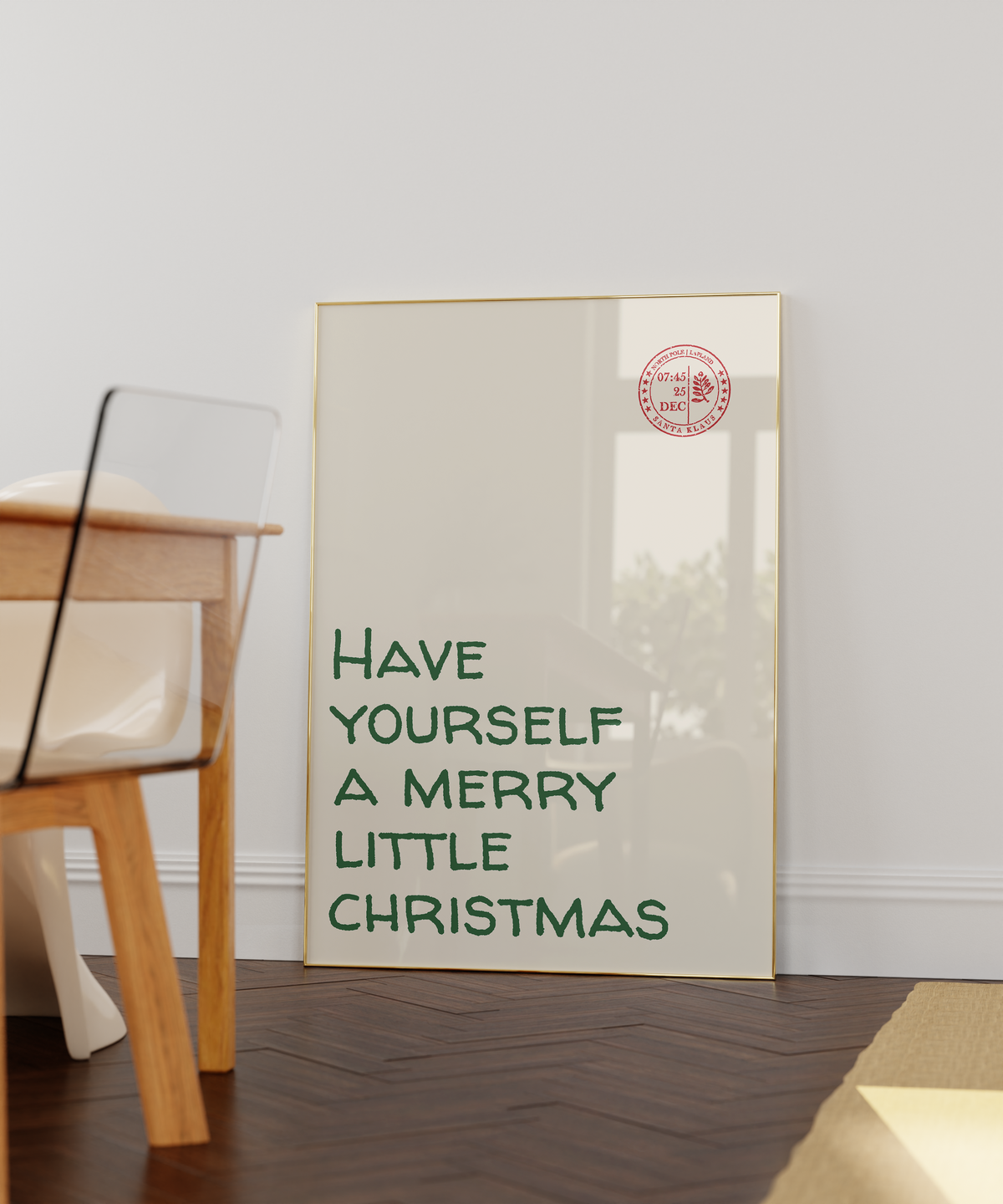Christmas Print Set of 6 | Vintage Holiday Gallery Wall