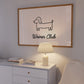 Weiner Club Hand-Drawn Print - Digital Print