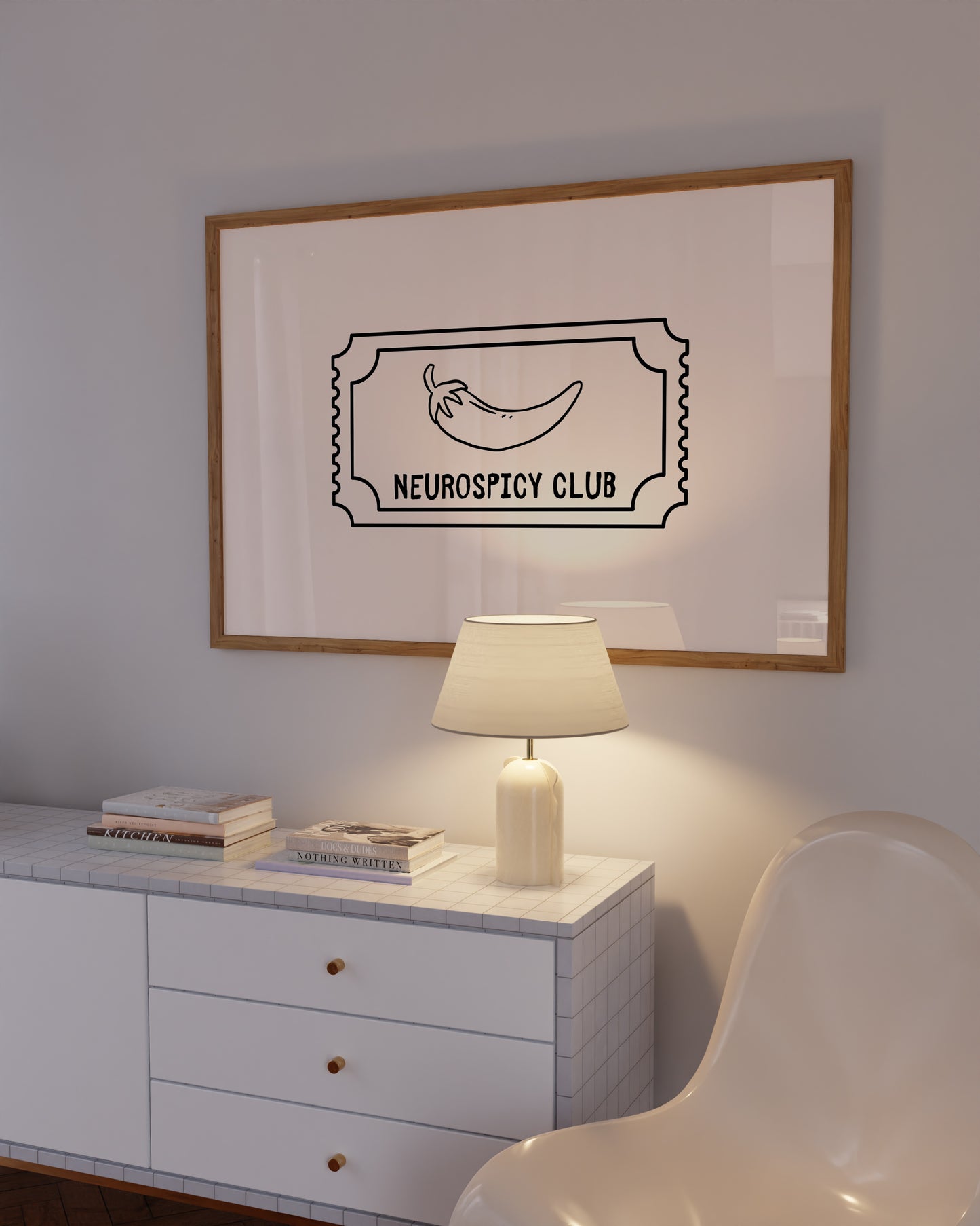 NeuroSpicy Ticket Print - Digital Print