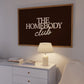 The Homebody Club Brown Print | Neutral Decor - Digital Print ( Horizontal )