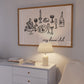 Black Cozy Dinner Club Art - Digital Print
