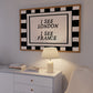 I See London I See France Modern Checkered Art - Digital Print