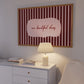 Welcome To Our Beautiful Chaos Striped Art - Digital Print ( Horizontal )