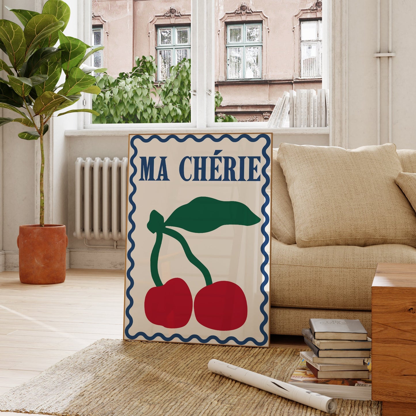 Ma Cherie Print - Digital Print