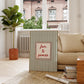 Sage Green Fun & Games Striped  Art - Digital Print