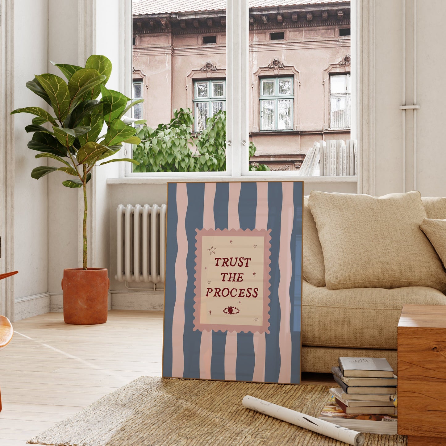 Trust The Process Manifestation Art - Digital Print