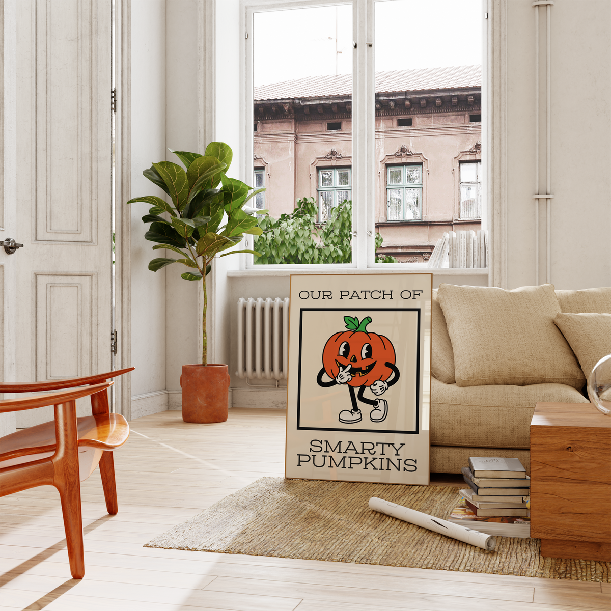Smarty Pumpkins | Halloween Classroom Print