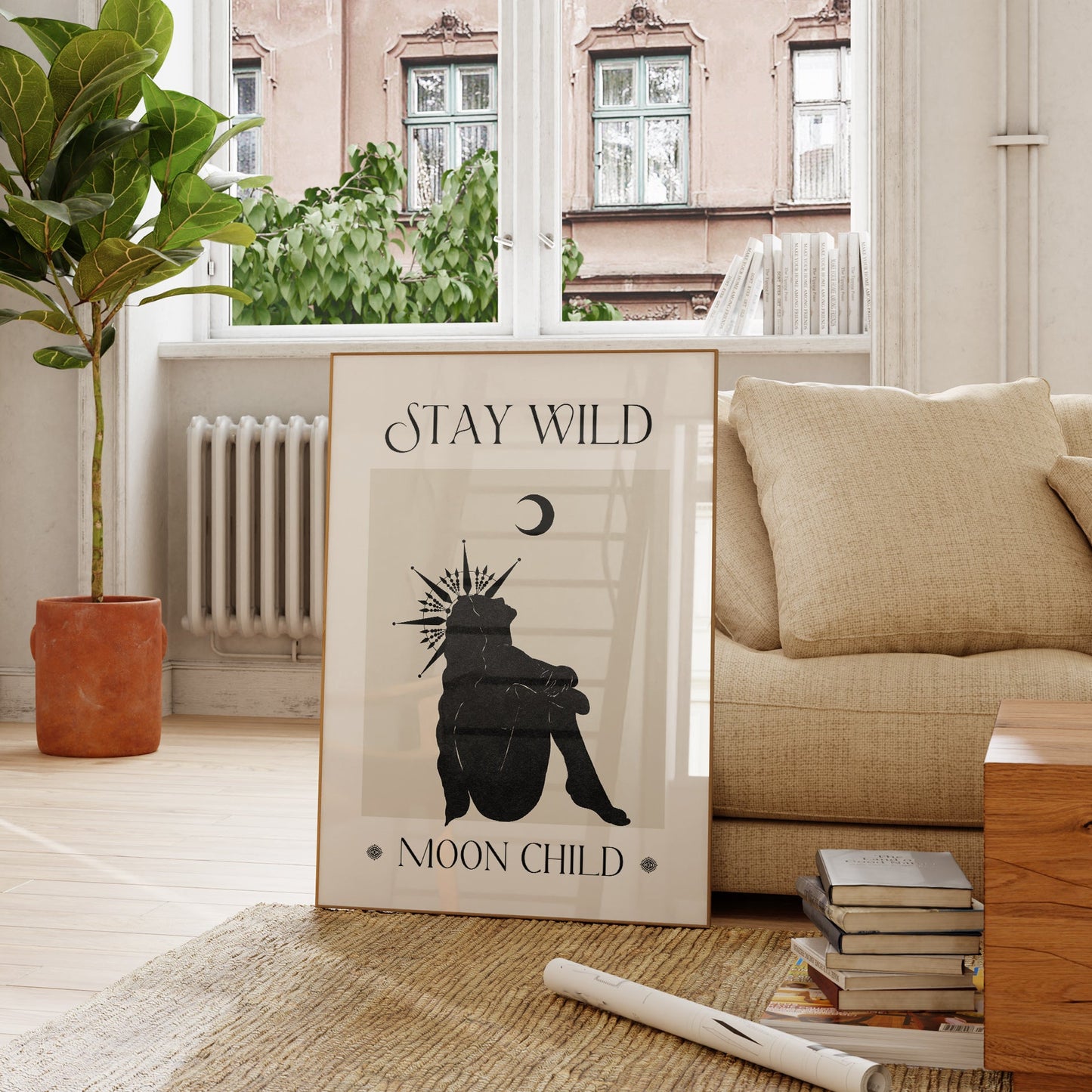Stay Wild Moon Child - Digital Print