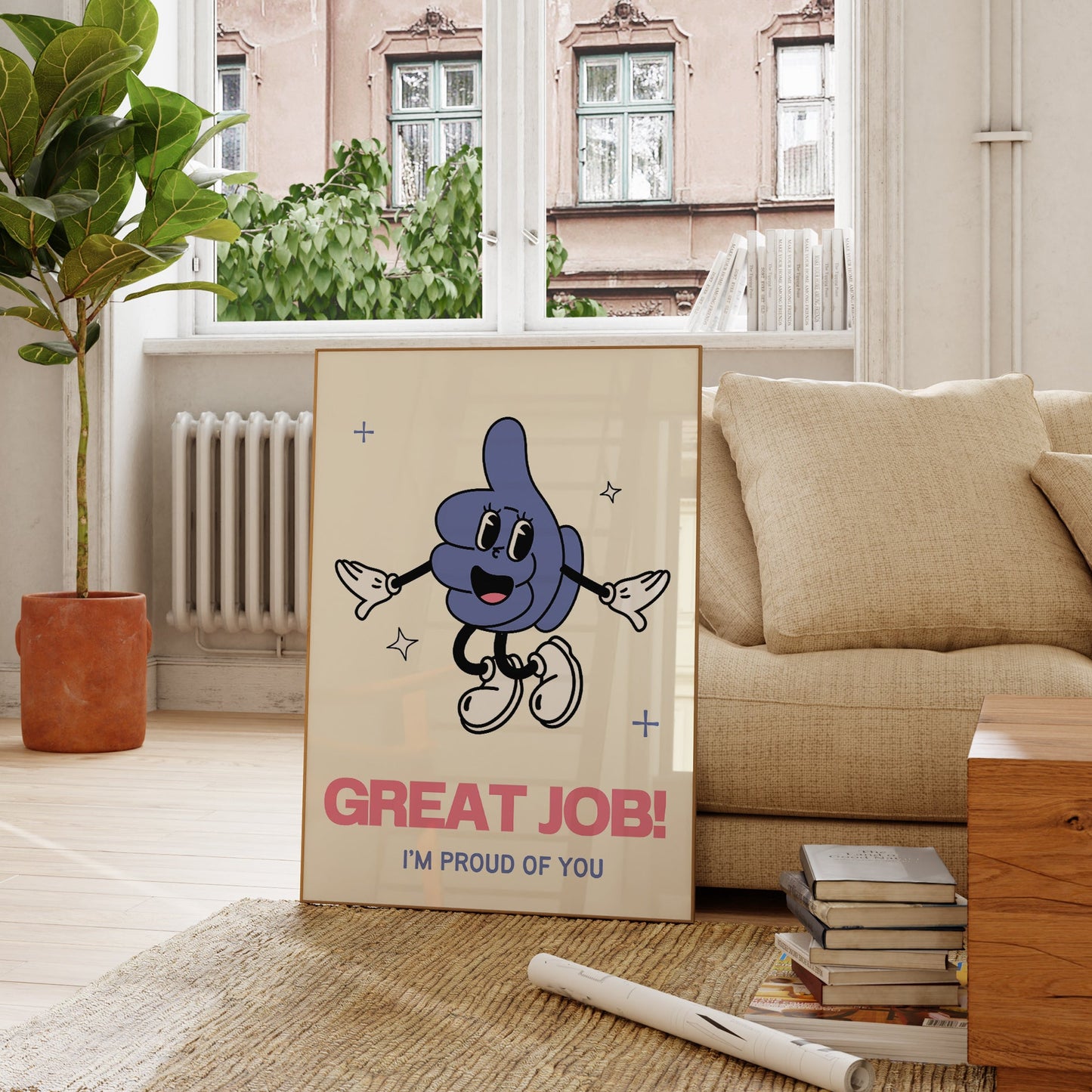 Great Job, Im Proud Of You Classroom Art |  Digital Print
