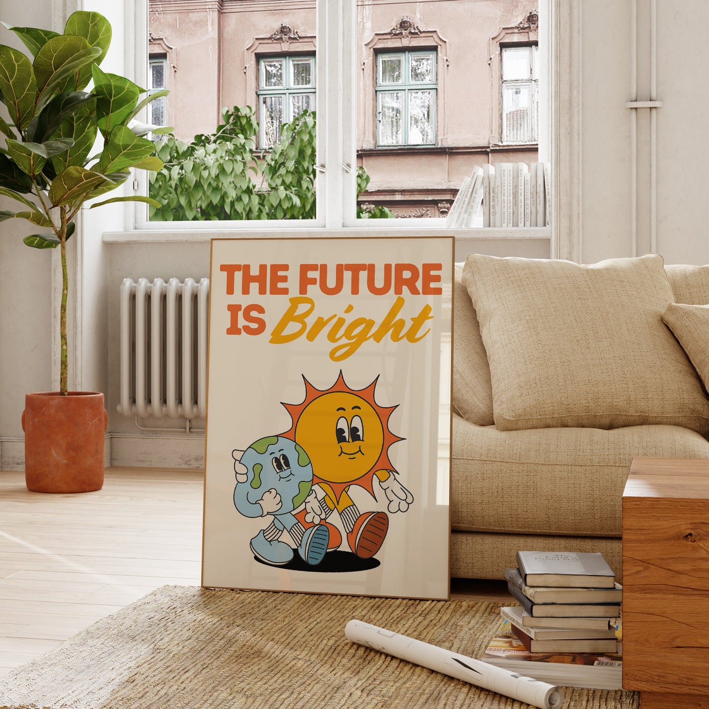 The Future Is Bright - Digital Print