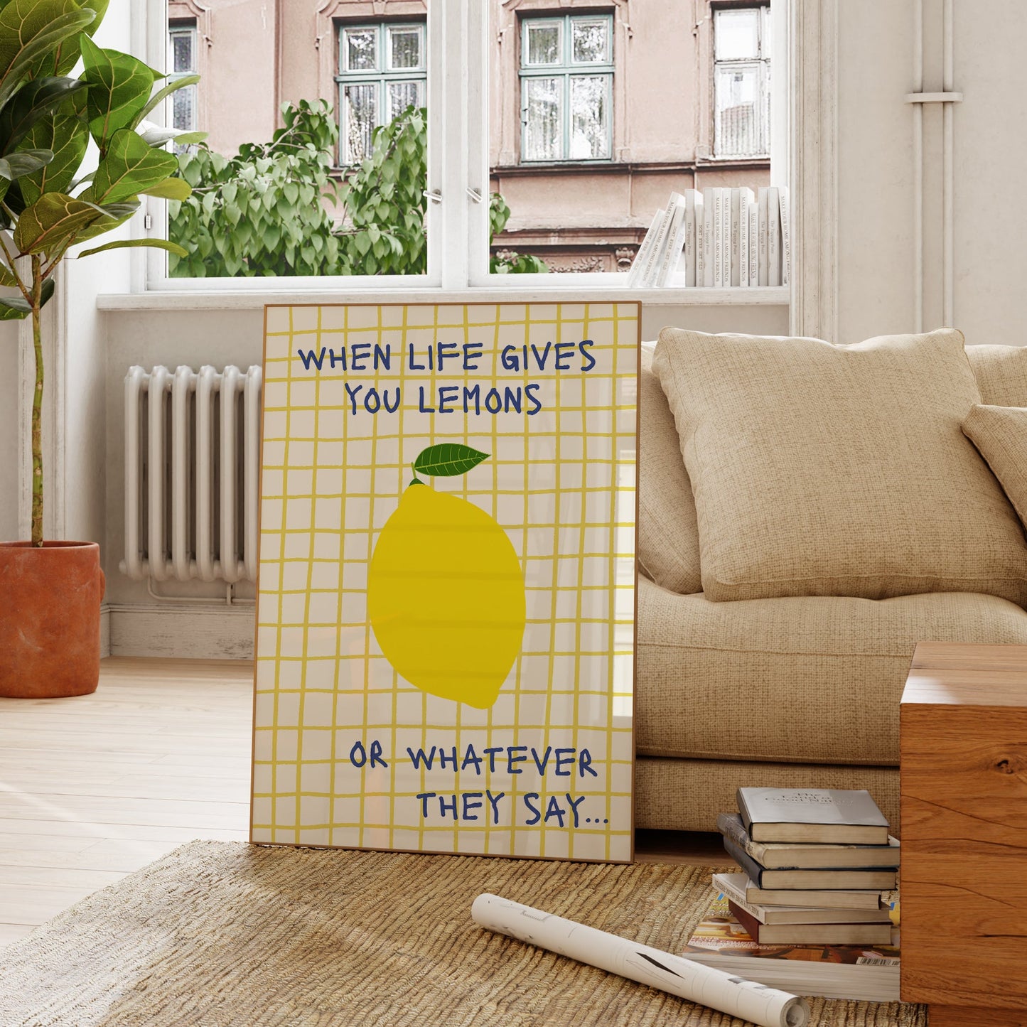 When Life Gives You Lemons Print -  Digital Print