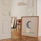 You, Me & The Moon — Celestial Digital Print
