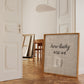 How Lucky Are We | Vintage Newspaper Horseshoe Print