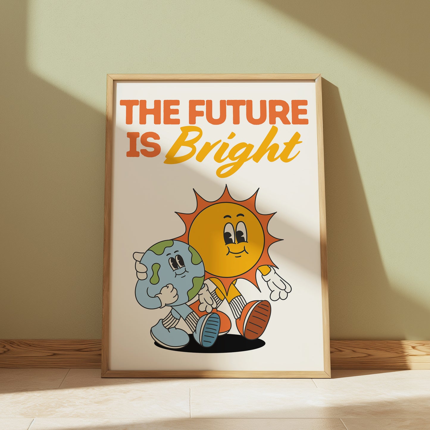 The Future Is Bright - Digital Print