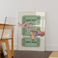 Yappy Hour Ticket | Retro Admission Ticket | Retro Wall Art | Cocktail Poster | Vintage Bar Car