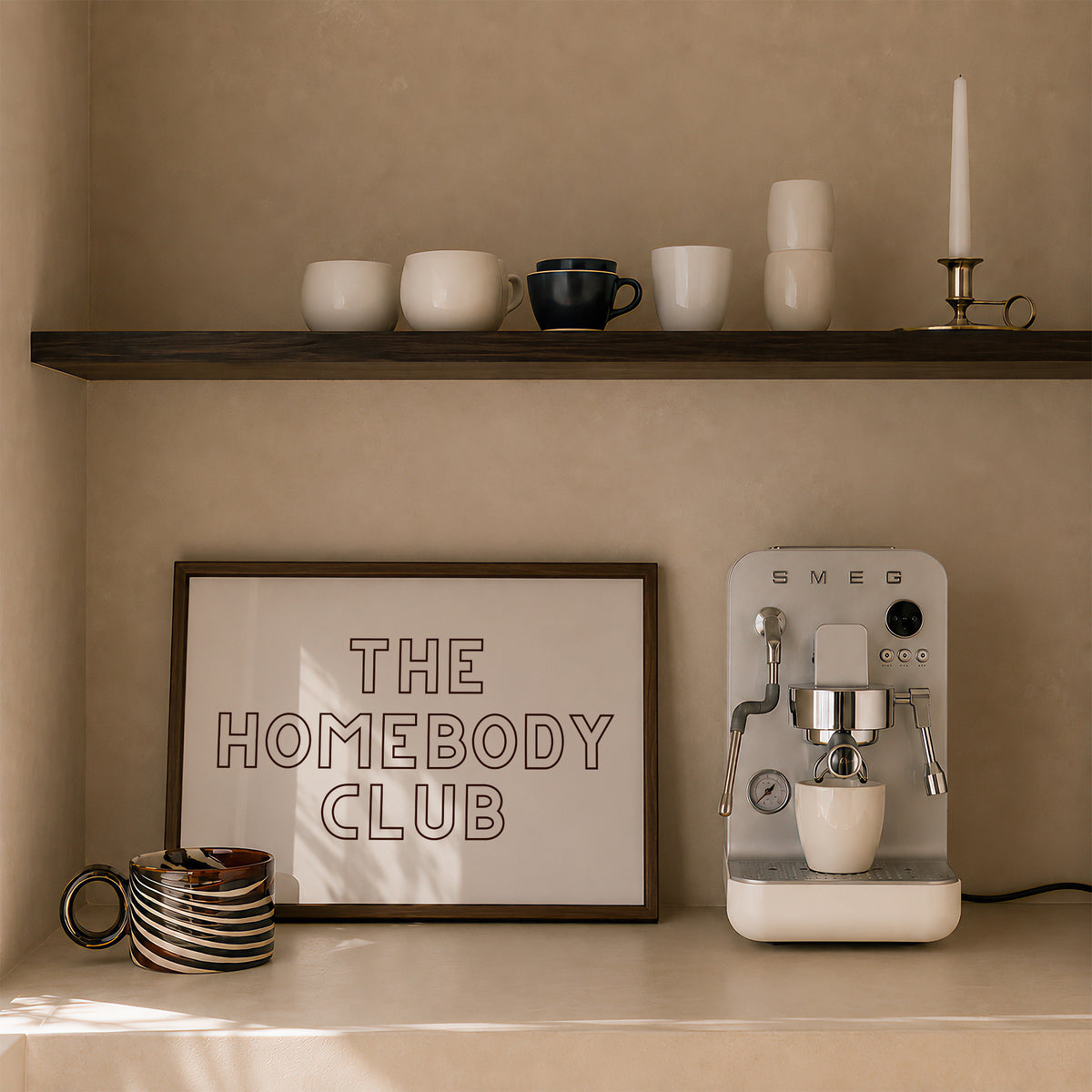 The Homebody Club — Outline Digital Print