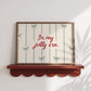 In My Jolly Era | Green Striped Bow Print