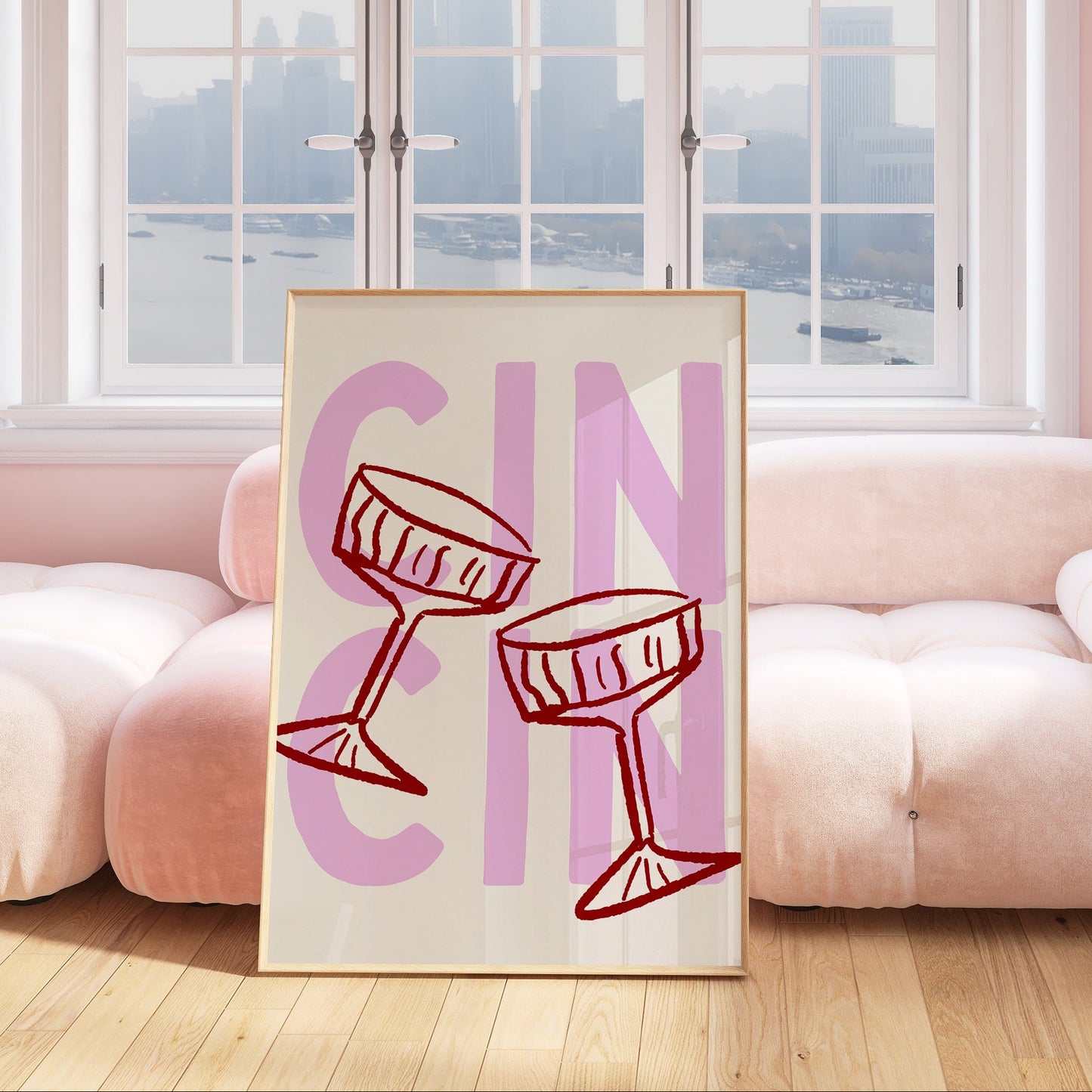 CinCin Cocktail Print