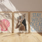 Dreamy Coastal Beach Gallery Set of 5 Prints - Digital Print