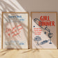 Trendy Girl Dinner Gallery Set - Digital Print