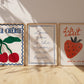 Trendy Girl Dinner Gallery Set - Digital Print