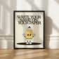 Write Your Name Cute Character Classroom Art - Digital Print