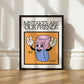 Mistakes Are Our Friends Classroom Art - Digital Print
