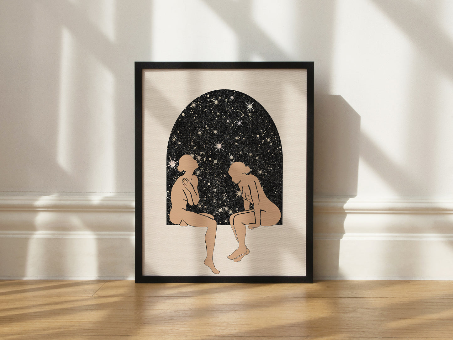 Cosmic Babes Sisterhood Spiritual Artwork