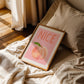 Nice Butt Peach Wall Art - Digital Print